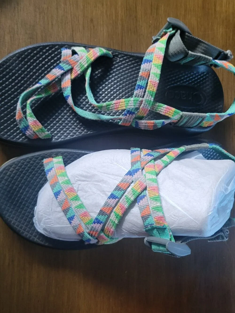 Chaco Kids Z/Cloud X Double Strap Hiking Sandals Big kid 5/ W7